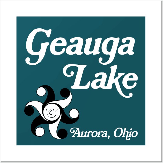 Geauga Lake Sun Aurora Ohio Wall Art by carcinojen